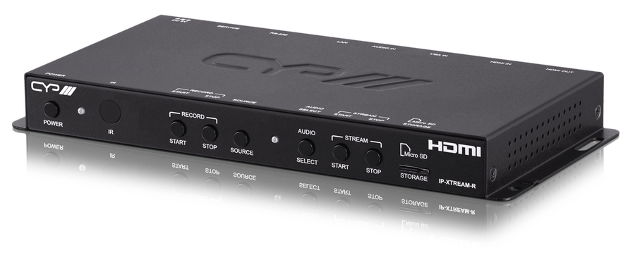 CYP Europe LAN Encoder/ Recorder 1080p HDMI/ VGA/ Audio IP-XTREAM-R